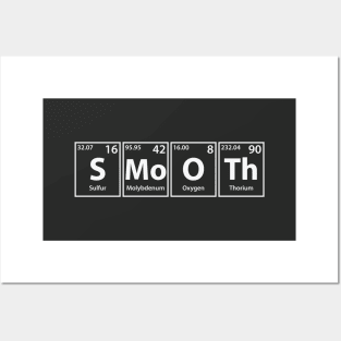 Smooth (S-Mo-O-Th) Periodic Elements Spelling Posters and Art